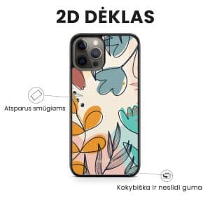 iphone telefono deklas su gelemis