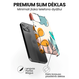 iphone telefono deklas su gelemis