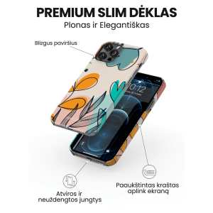 iphone telefono deklas su gelemis