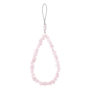 universalus telefono pakabukas virvute su akmenukais