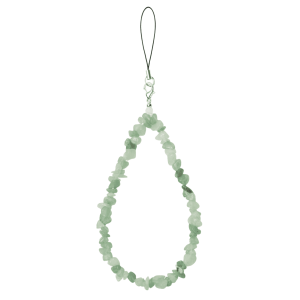 universalus telefono pakabukas virvute su akmenukais