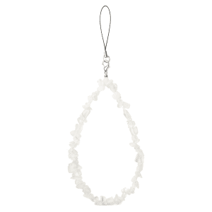 universalus telefono pakabukas virvute su akmenukais