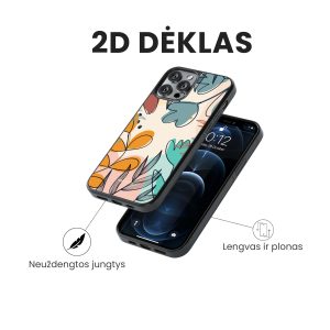 iphone telefono deklas su gelemis