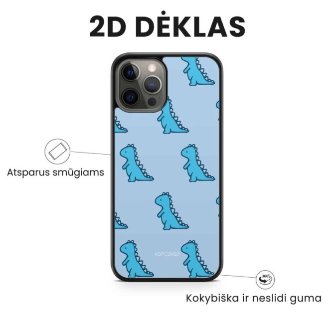 iphone 14 pro max telefono deklas su dinozaurais