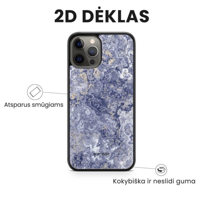 iphone 14 telefono dekliukas sviesiai melynos spalvos