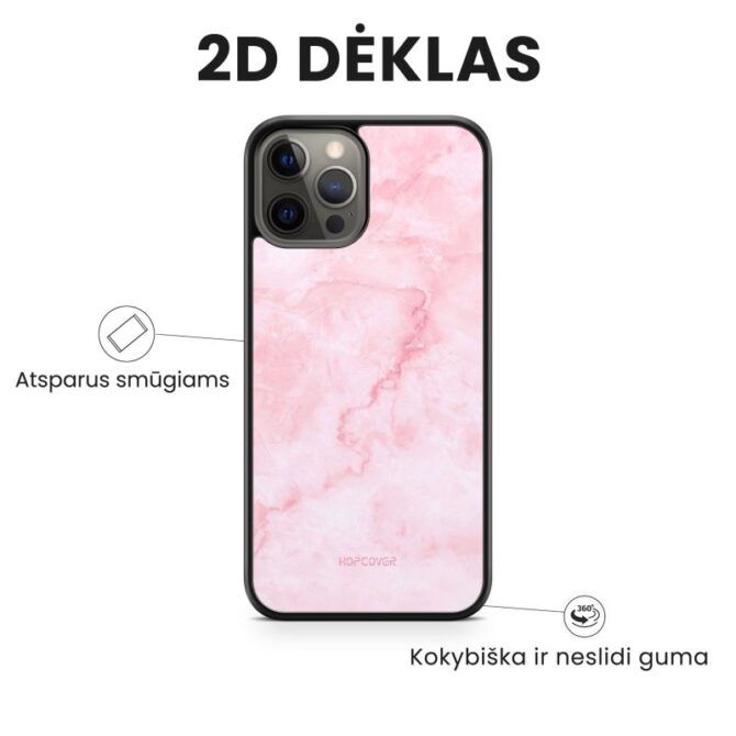 iphone 14 telefono dekliukas rozines spalvos