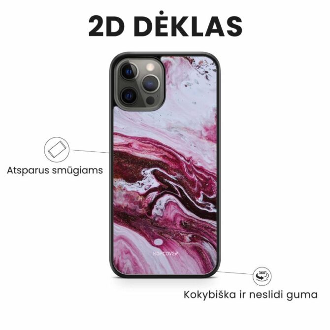 Apple iphone 14 pro max telefono deklas rozines spalvos