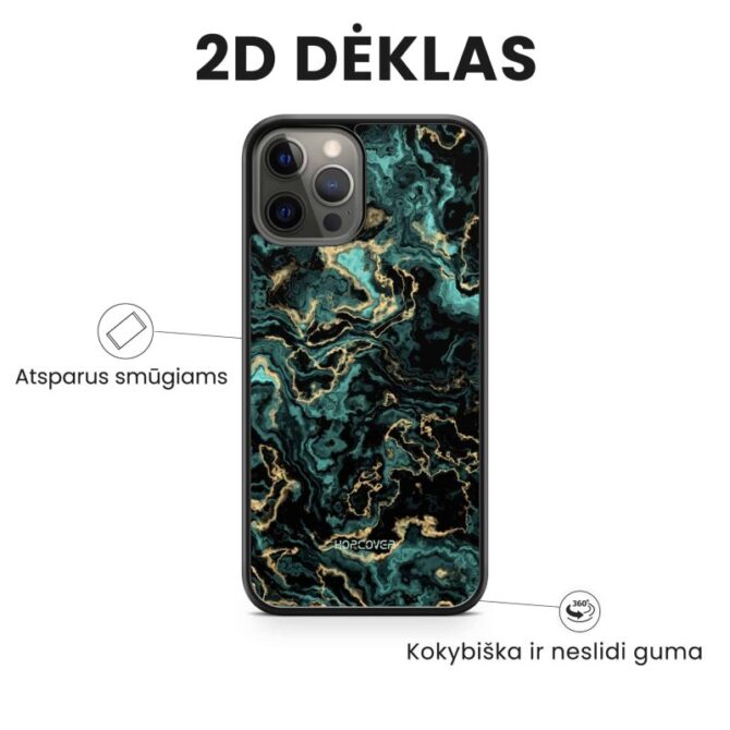 iphone 14 pro max telefono deklas marmuro stiliaus