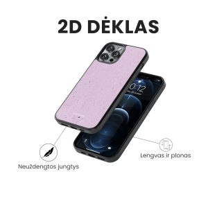 iphone 14 telefono dekliukas violetines spalvos