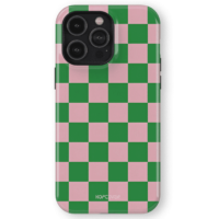 Apple iphone telefono deklas languotas checkered