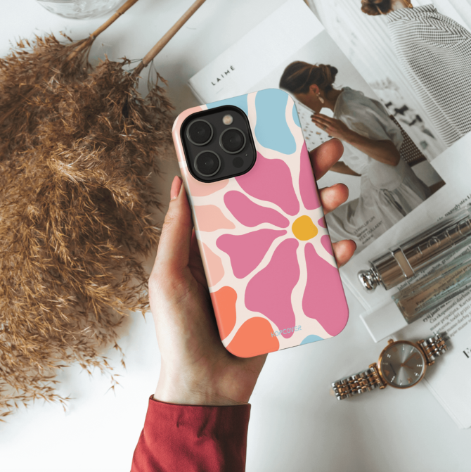 Hopcover iPhone telefono dekliukas su spalvotom gelemis