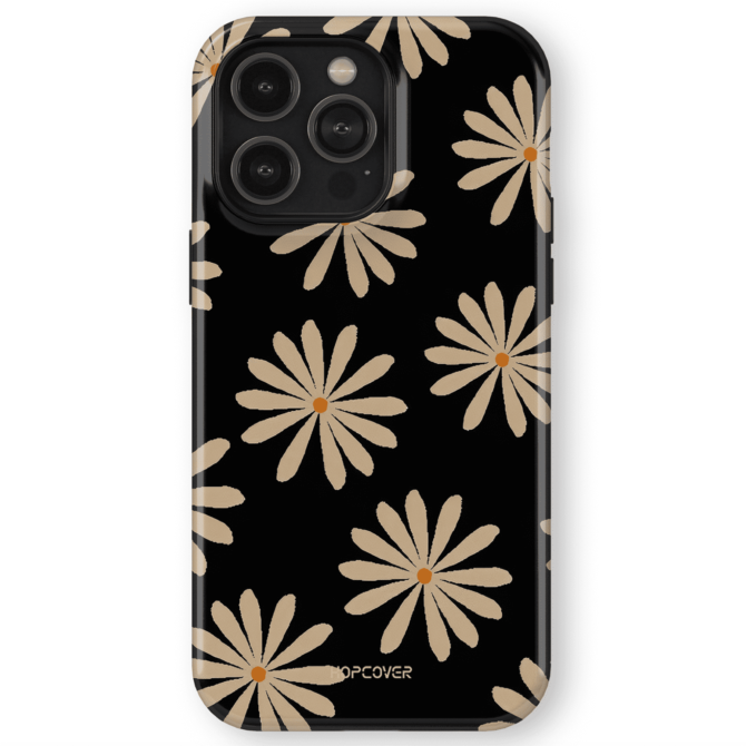 Hopcover iPhone telefono dekliukas juodos spalvos su gelemis