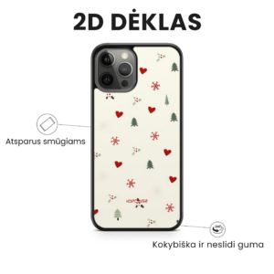 Hopcover iPhone telefono dekliukas kaledinis sventinis