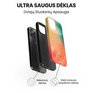 Hopcover iPhone telefono deklas Samsung dekliukas