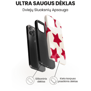 Hopcover iPhone telefono deklas Samsung dekliukas