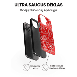 Hopcover iPhone telefono deklas Samsung dekliukas