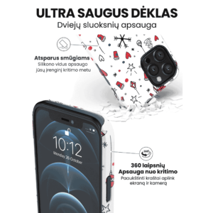 Hopcover iPhone telefono deklas Samsung dekliukas