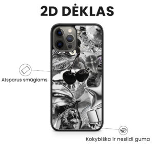 Hopcover iPhone telefono deklas Samsung dekliukas