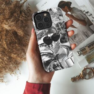 Hopcover iPhone telefono deklas Samsung dekliukas