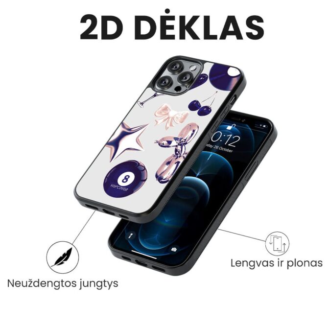 Hopcover iPhone telefono deklas Samsung dekliukas
