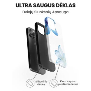 Hopcover iPhone telefono deklas Samsung dekliukas