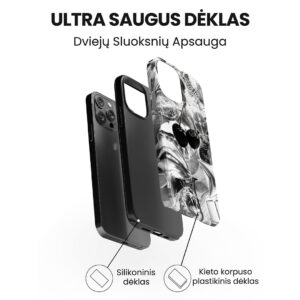 Hopcover iPhone telefono deklas Samsung dekliukas