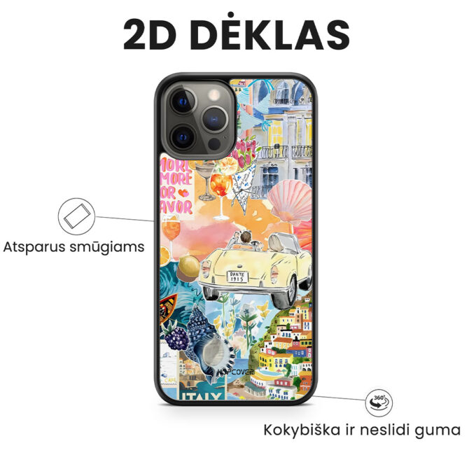 Hopcover iPhone telefono deklas Samsung dekliukas