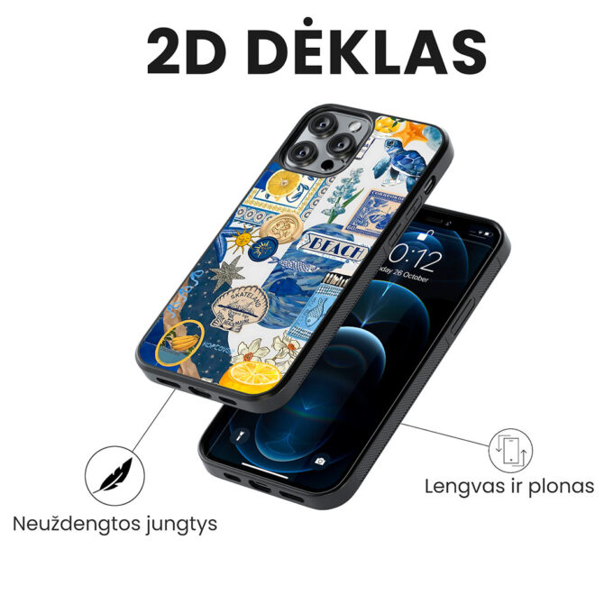 Hopcover iPhone telefono deklas Samsung dekliukas