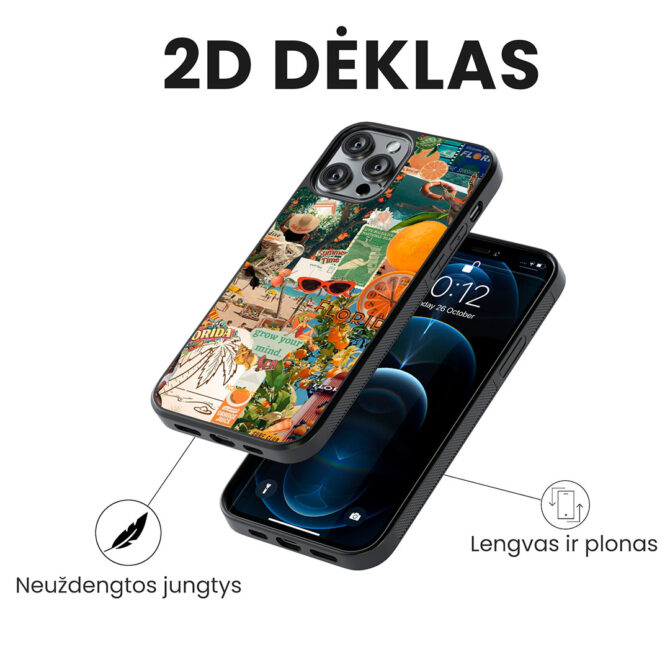 Hopcover iPhone telefono deklas Samsung dekliukas