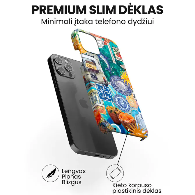 Hopcover iPhone telefono deklas Samsung dekliukas