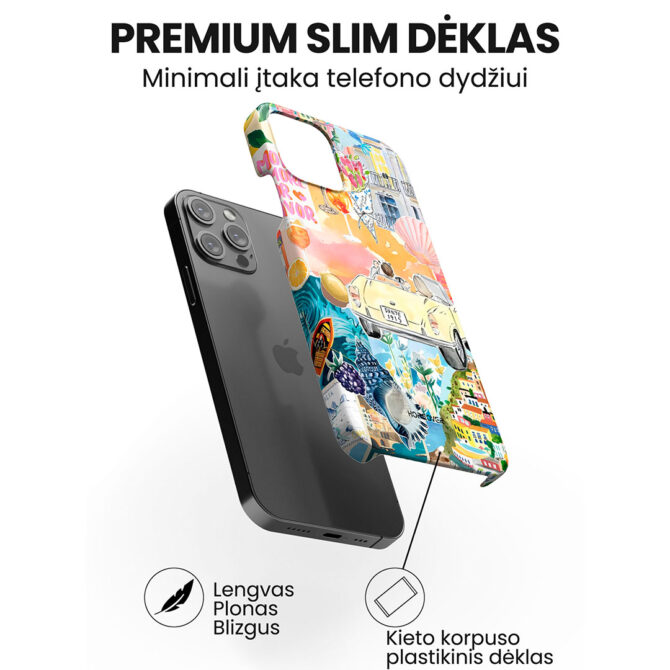 Hopcover iPhone telefono deklas Samsung dekliukas