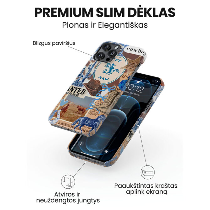 Hopcover iPhone telefono deklas Samsung dekliukas