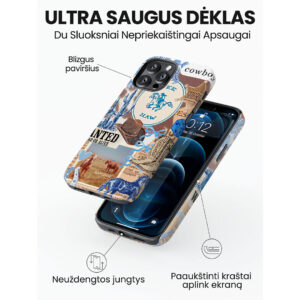 Hopcover iPhone telefono deklas Samsung dekliukas