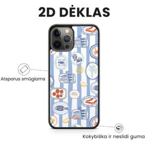 Hopcover iPhone telefono deklas Samsung dekliukas