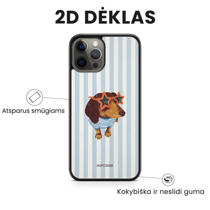 Hopcover iPhone telefono deklas Samsung dekliukas