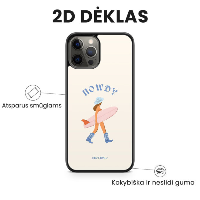 Hopcover iPhone telefono deklas Samsung dekliukas