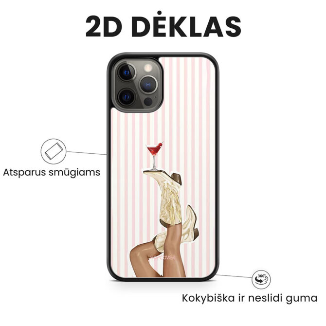 Hopcover iPhone telefono deklas Samsung dekliukas