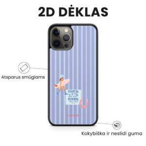 Hopcover iPhone telefono deklas Samsung dekliukas