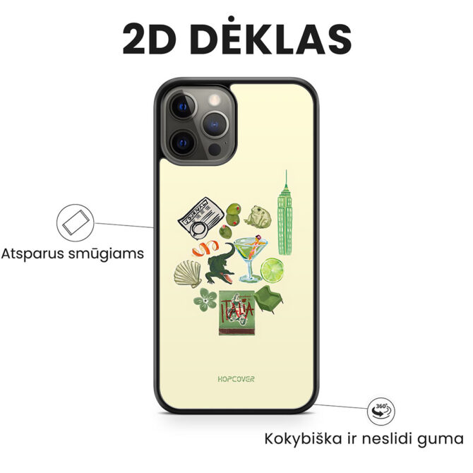 Hopcover iPhone telefono deklas Samsung dekliukas