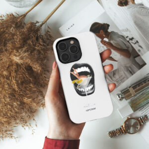 Hopcover iPhone telefono deklas Samsung dekliukas