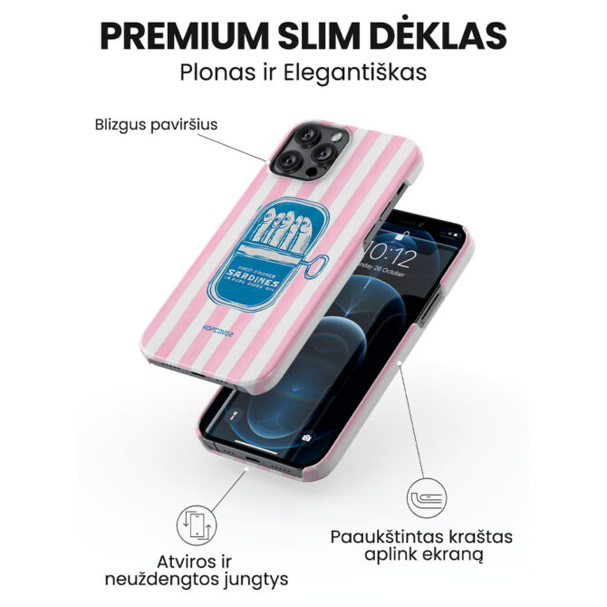 Hopcover iPhone telefono deklas Samsung dekliukas