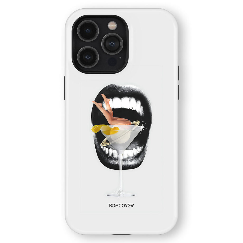 Hopcover iPhone telefono deklas Samsung dekliukas