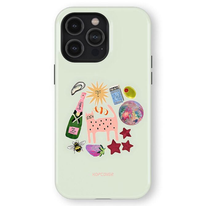 Hopcover iPhone telefono deklas Samsung dekliukas