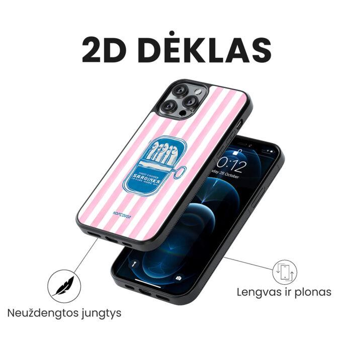 Hopcover iPhone telefono deklas Samsung dekliukas
