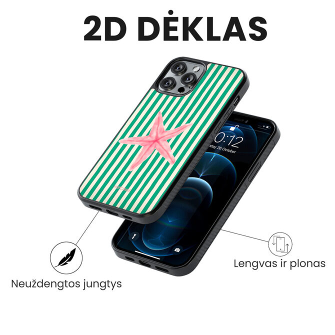 Hopcover iPhone telefono deklas Samsung dekliukas