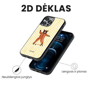 Hopcover iPhone telefono deklas Samsung dekliukas