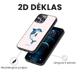 Hopcover iPhone telefono deklas Samsung dekliukas