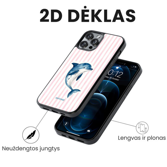 Hopcover iPhone telefono deklas Samsung dekliukas