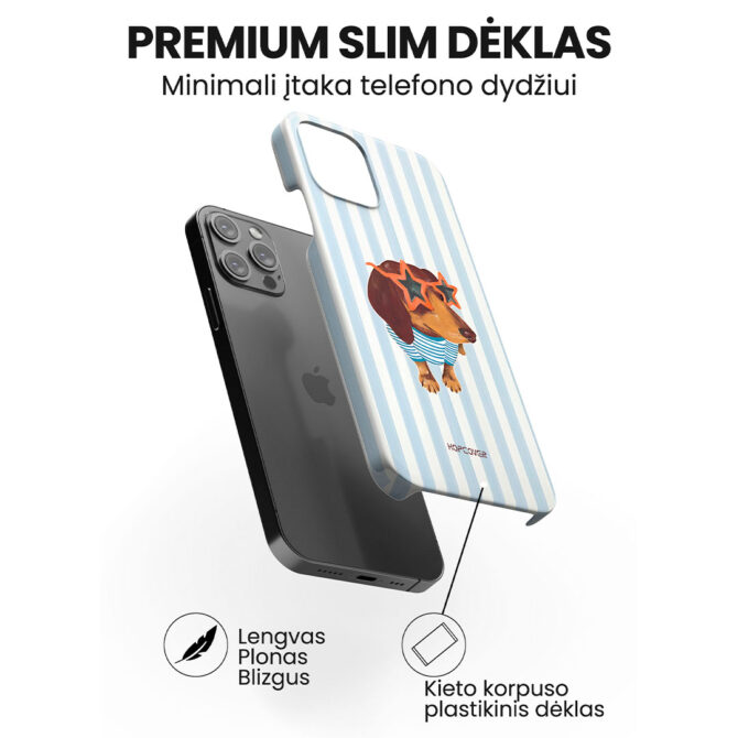 Hopcover iPhone telefono deklas Samsung dekliukas
