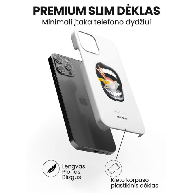 Hopcover iPhone telefono deklas Samsung dekliukas